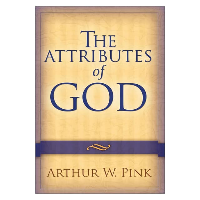 The Attributes of God